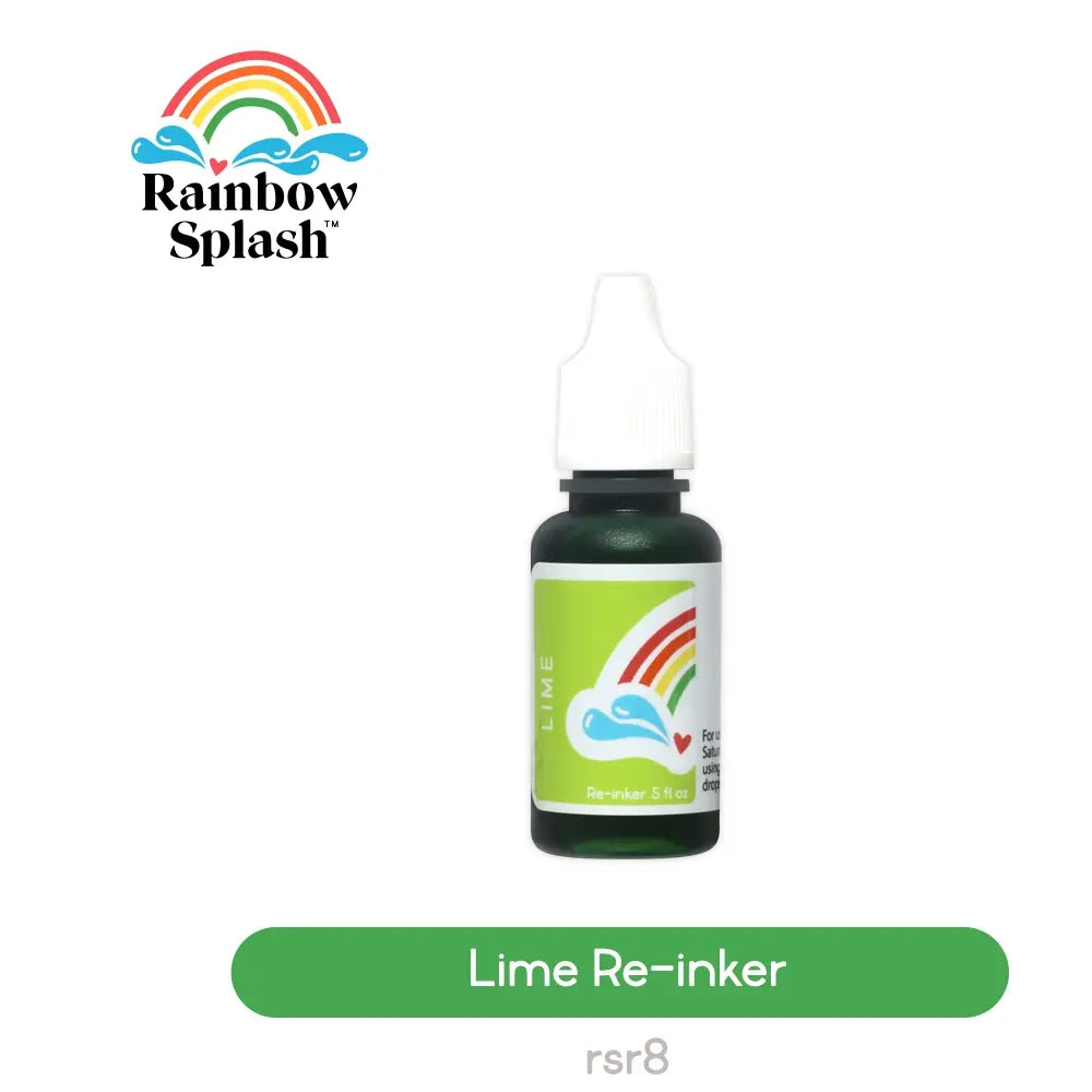 Rainbow Splash Re-inker Lime rsr8