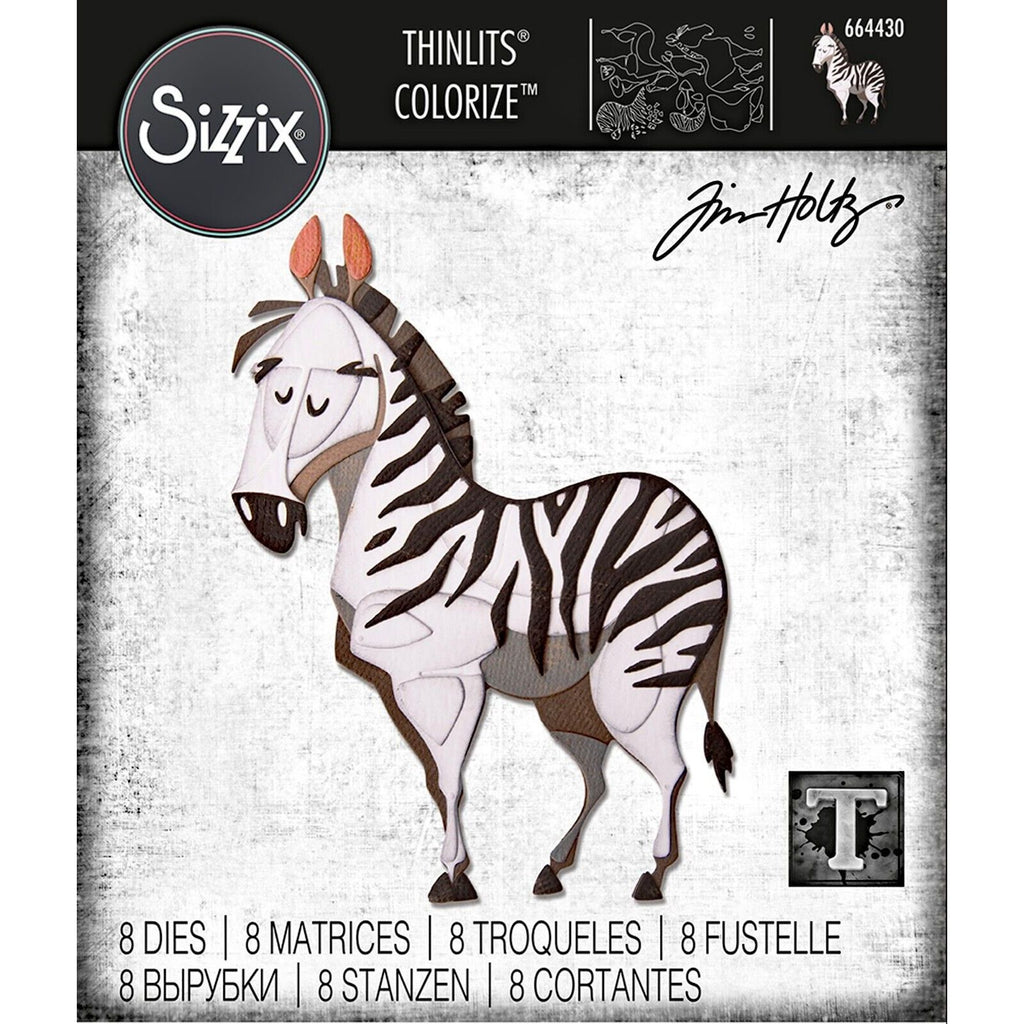 Tim Holtz Sizzix WINIFRED Colorize Thinlits Dies 664430