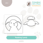 Simon Says Stamp Peeking Lamb Wafer Dies s1001 Favorite Things