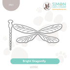Simon Says Stamp Bright Dragonfly Wafer Dies s1002 Friend Like You