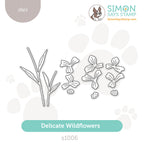 Simon Says Stamp Delicate Wildflowers Wafer Dies s1006 Friend Like You