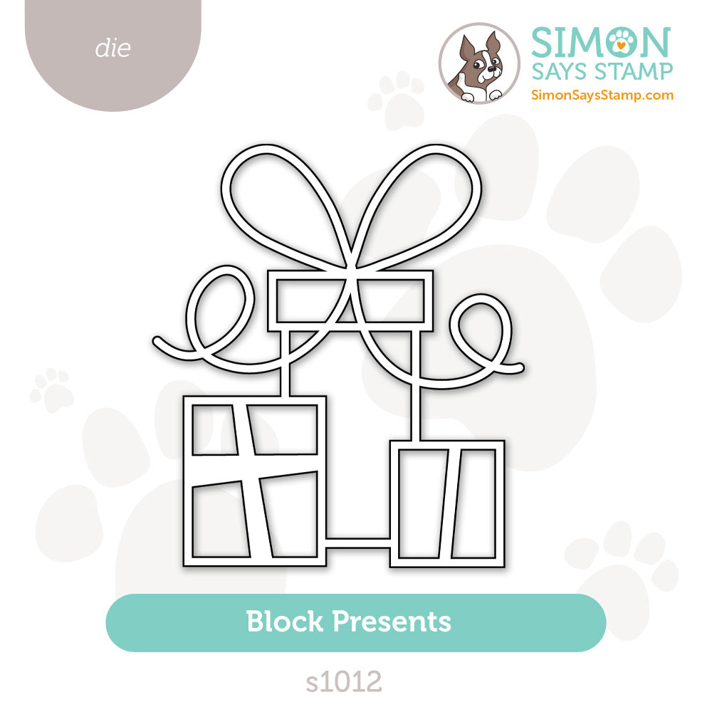 Simon Says Stamp Block Presents Wafer Dies s1012 STAMPtember