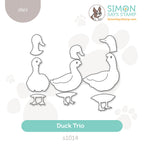 Simon Says Stamp Duck Trio Wafer Dies s1014 You Are My Favorite