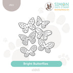 Simon Says Stamp Bright Butterflies Wafer Dies s1015 Moments in Time