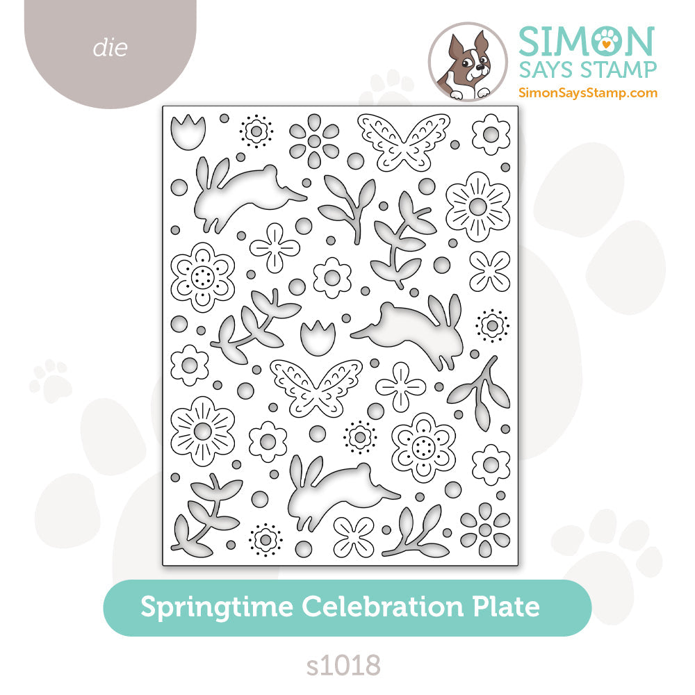 Simon Says Stamp Springtime Celebration Plate Wafer Die s1018 Favorite Things