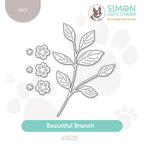 Simon Says Stamp Beautiful Branch Wafer Dies s1020 Happy Camper