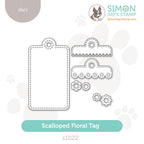 Simon Says Stamp Scalloped Floral Tag Wafer Dies s1022 You Are My Favorite