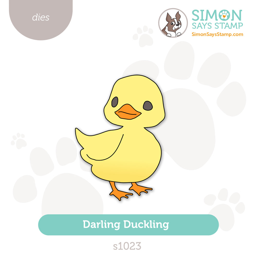 Simon Says Stamp Darling Duckling Wafer Dies s1023 Rain or Shine