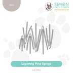 Simon Says Stamp Layering Pine Sprigs Wafer Die s1040 And Everything Nice