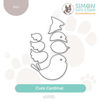 Simon Says Stamp Cute Cardinal Wafer Dies s1055 STAMPtember