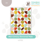 Simon Says Stamp Mid Century Elemental Plate Wafer Die s1058