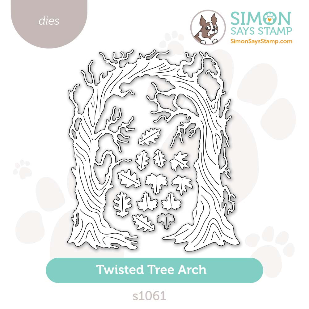 Simon Says Stamp Twisted Tree Arch Wafer Dies s1061 STAMPtember