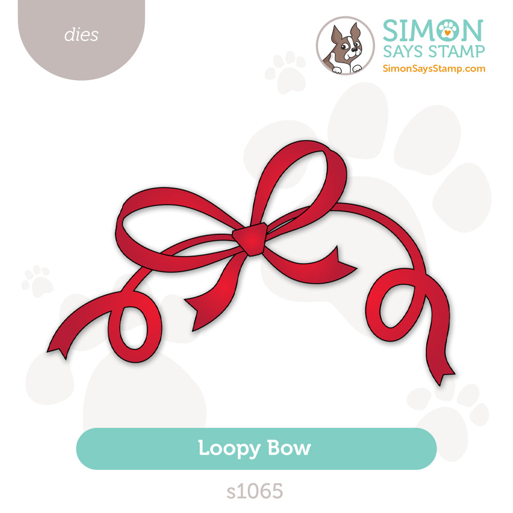 Simon Says Stamp Loopy Bow Wafer Die s1065 Sugar And Spice