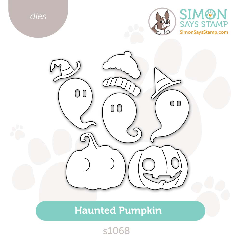 Simon Says Stamp Haunted Pumpkin Wafer Dies s1068 STAMPtember