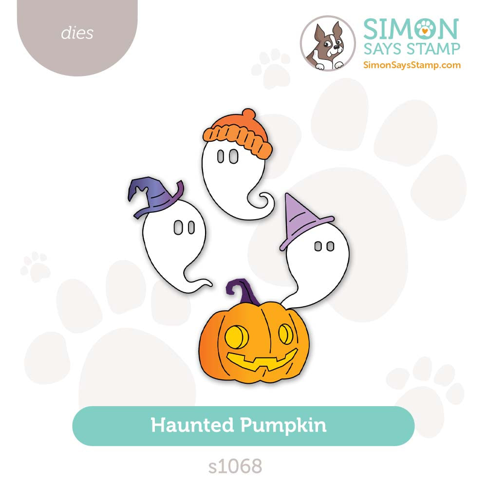 Simon Says Stamp Haunted Pumpkin Wafer Dies s1068 STAMPtember