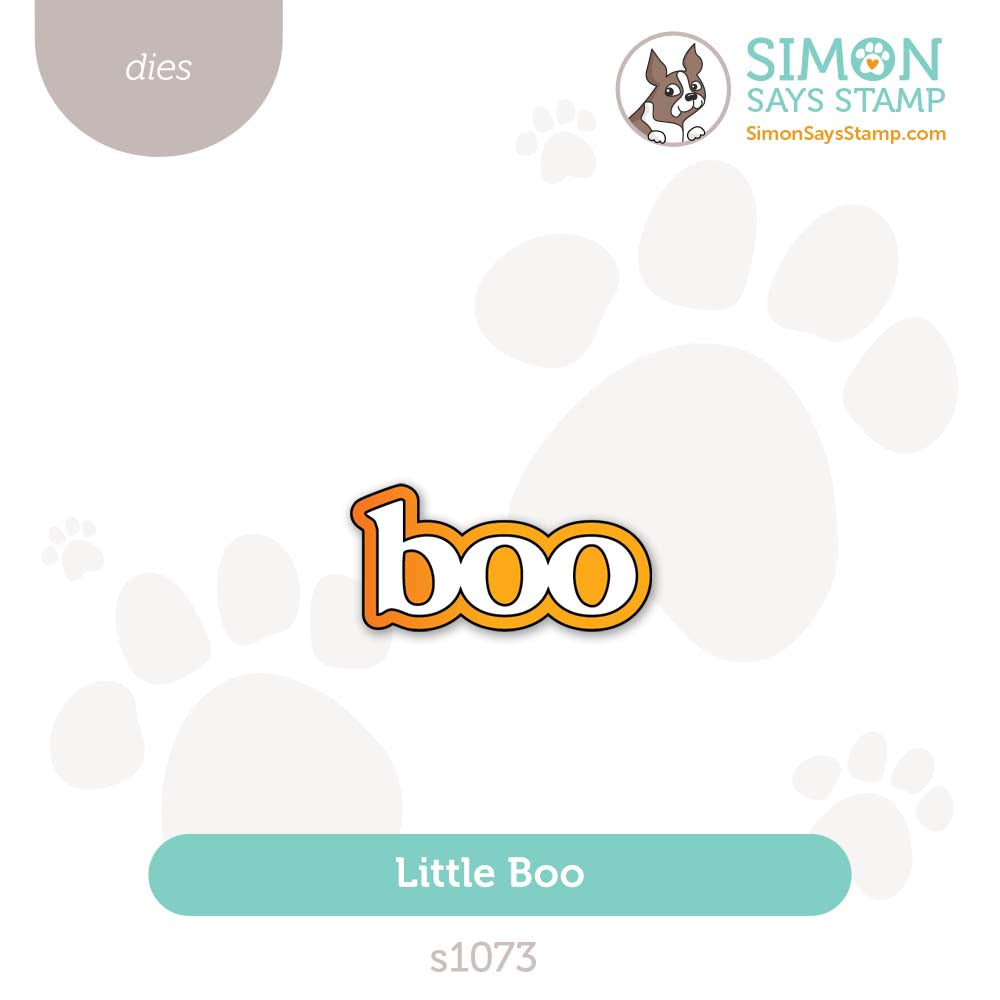 Simon Says Stamp Little Boo Wafer Dies s1073 STAMPtember