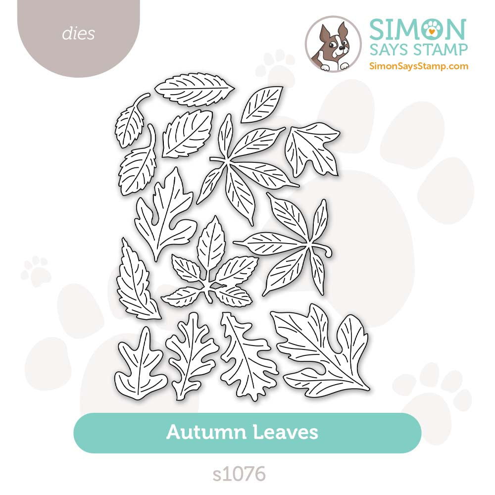 Simon Says Stamp Autumn Leaves Wafer Dies s1076 STAMPtember