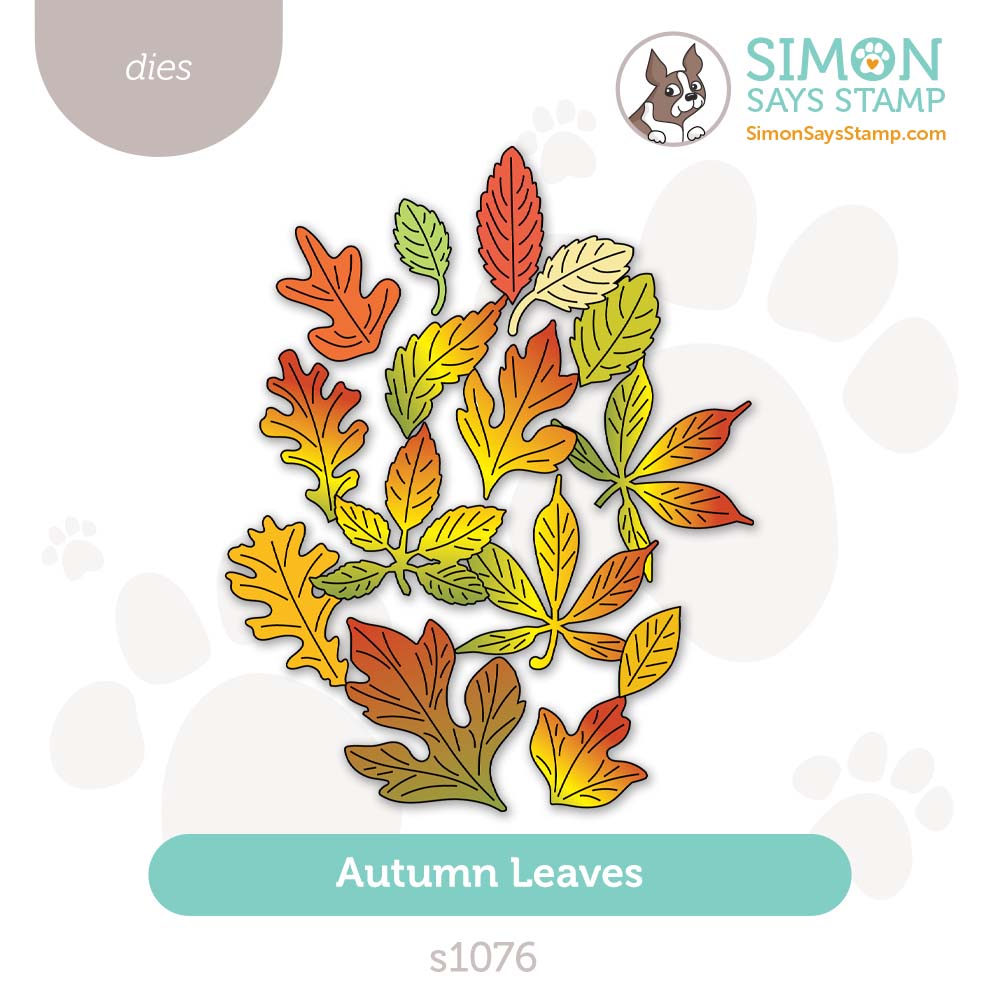 Simon Says Stamp Autumn Leaves Wafer Dies s1076 STAMPtember