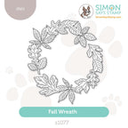 Simon Says Stamp Fall Wreath Wafer Dies s1077 STAMPtember