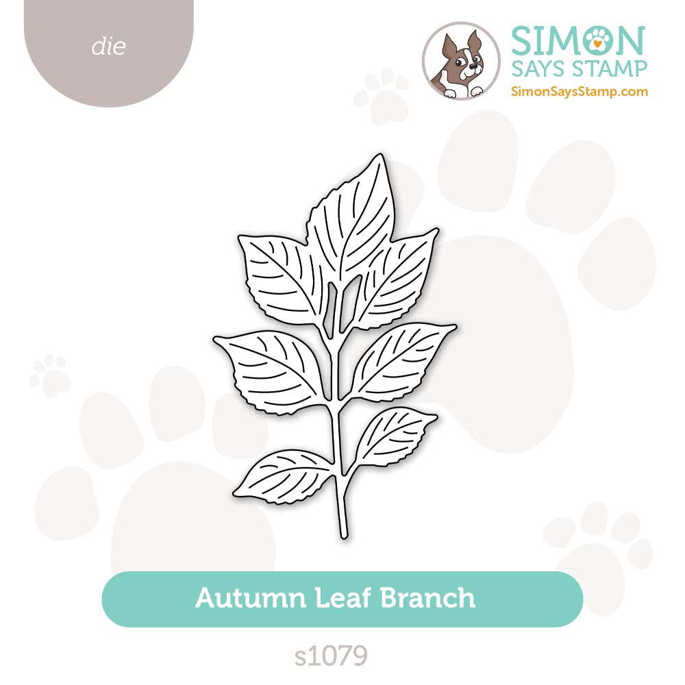 Simon Says Stamp Autumn Leaf Branch Wafer Dies s1079 STAMPtember