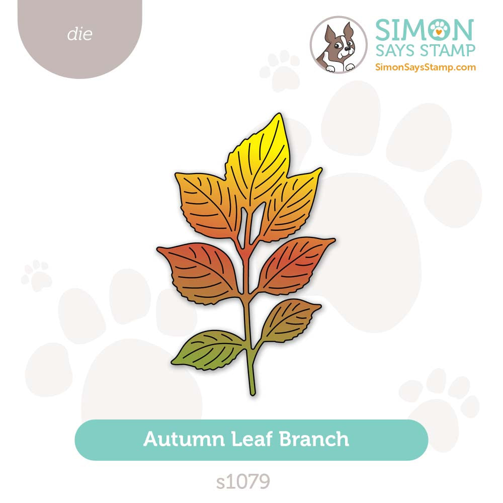 Simon Says Stamp Autumn Leaf Branch Wafer Dies s1079 STAMPtember