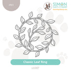 Simon Says Stamp Classic Leaf Ring Wafer Dies s1087 DieCember