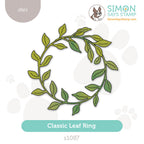Simon Says Stamp Classic Leaf Ring Wafer Dies s1087 DieCember