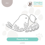 Simon Says Stamp Flourish Bird Wafer Dies s1089 DieCember