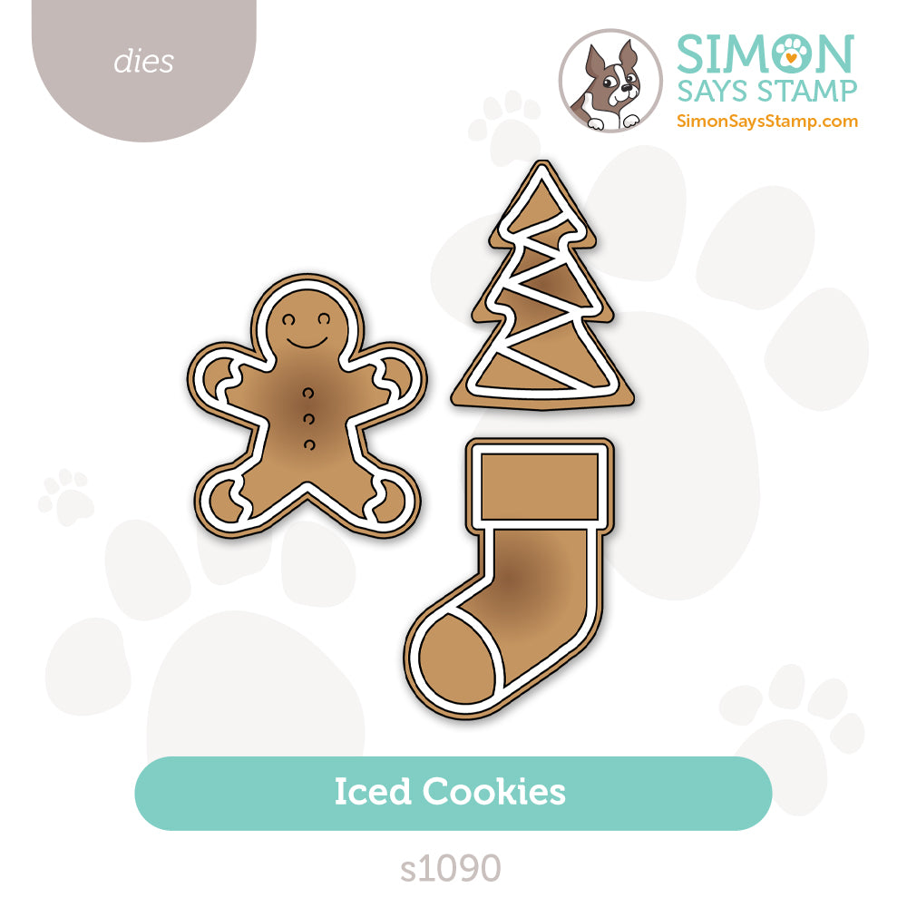 Simon Says Stamp Iced Cookies Wafer Dies s1090 Sugar and Spice