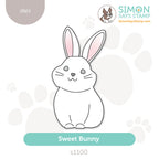 Simon Says Stamp Sweet Bunny Wafer Dies s1100 Beautiful Moments