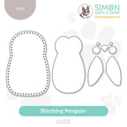 Simon Says Stamp Stitching Penguin Wafer Dies s1103 DieCember