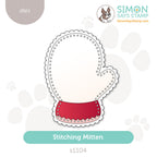 Simon Says Stamp Stitching Mitten Wafer Dies s1104 DieCember