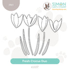 Simon Says Stamp Fresh Crocus Duo Wafer Dies s1107 In My Heart