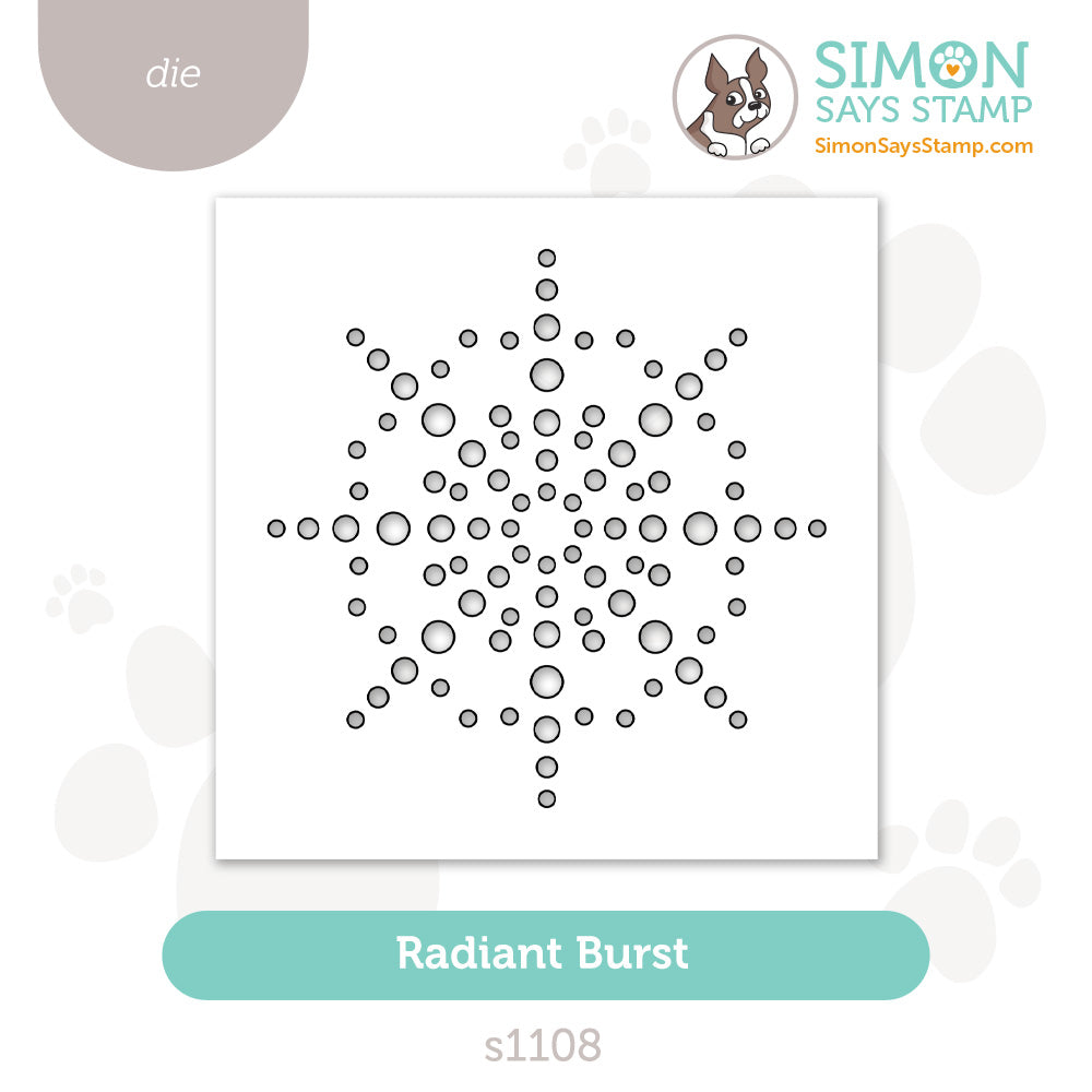 Simon Says Stamp Radiant Burst Wafer Die s1108 DieCember