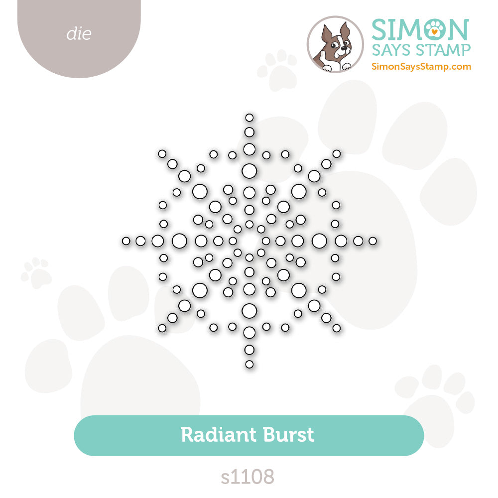 Simon Says Stamp Radiant Burst Wafer Die s1108 DieCember