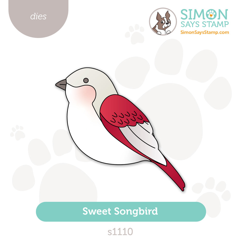 Simon Says Stamp Sweet Songbird Wafer Dies s1110 DieCember