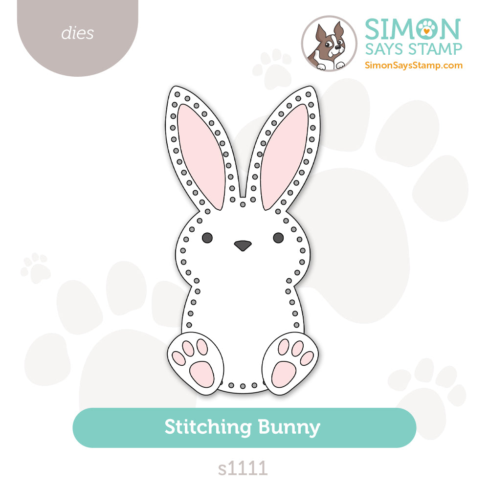 Simon Says Stamp Stitching Bunny Wafer Dies s1111 Beautiful Moments
