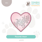 Simon Says Stamp Flourish Heart s1113 Heart to Heart