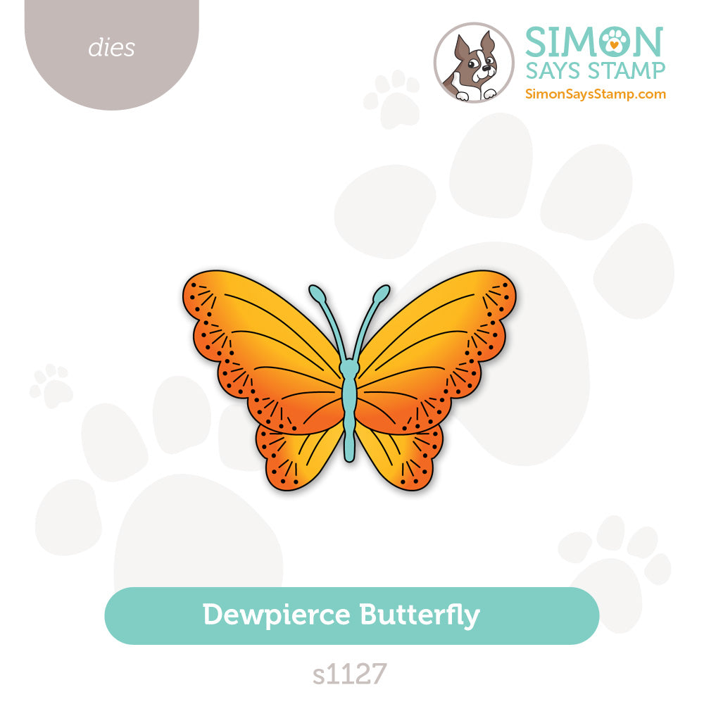 Simon Says Stamp Dewpierce Butterfly Wafer Dies s1127 Always There