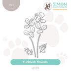 Simon Says Stamp Sunblush Flowers Wafer Dies s1139 Always There