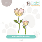 Simon Says Stamp Butterbloom Flowers Wafer Dies s1146 Every Happiness