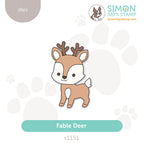 Simon Says Stamp Fable Deer Wafer Dies s1151 Stamptember
