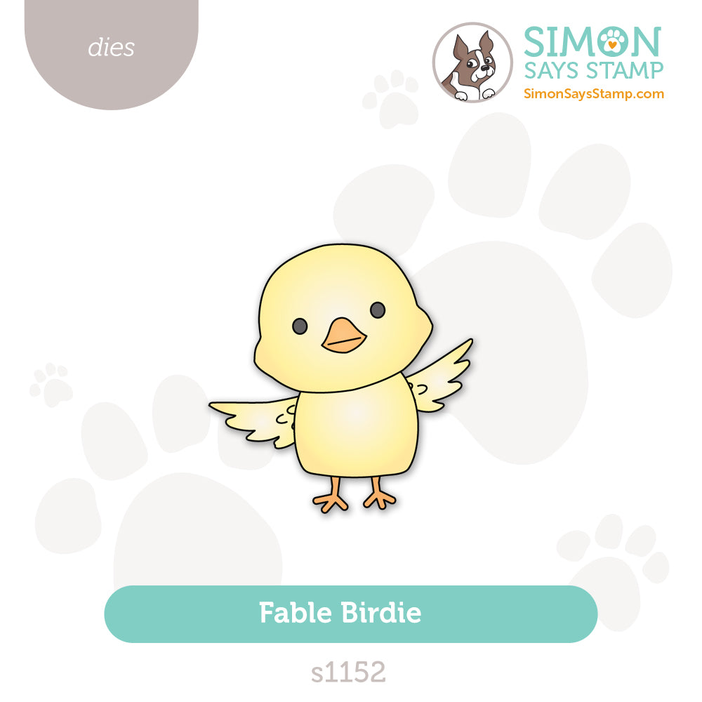 Simon Says Stamp Fable Birdie Wafer Dies s1152 Always There