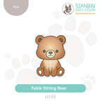 Simon Says Stamp Fable Sitting Bear Wafer Dies s1158 Always There
