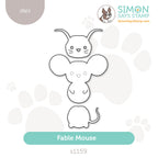 Simon Says Stamp Fable Mouse Wafer Dies s1159 Always There