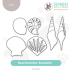 Simon Says Stamp Beachcomber Seashells Wafer Dies s1164 Shine On