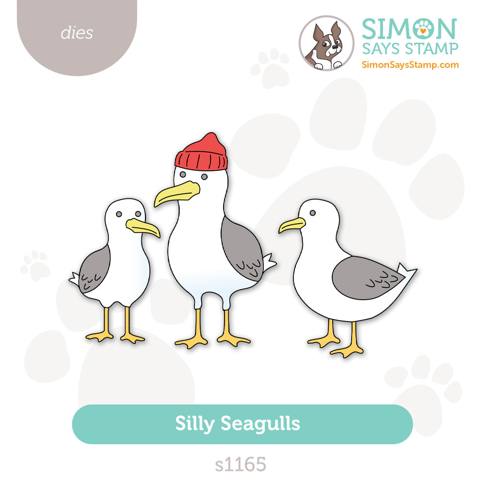 Simon Says Stamp Silly Seagulls Die Set