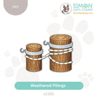 Simon Says Stamp Weathered Pilings Wafer Dies s1166 Shine On