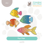 Simon Says Stamp Fun Fish Wafer Dies s1170 Shine On