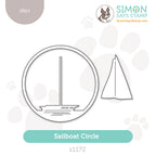 Simon Says Stamp Sailboat Circle Wafer Dies s1172 Shine On